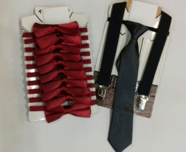 Набор галстук и подтяжки