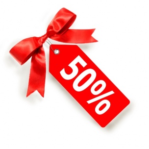 СКИДКА -50% до 29.11.19 г.